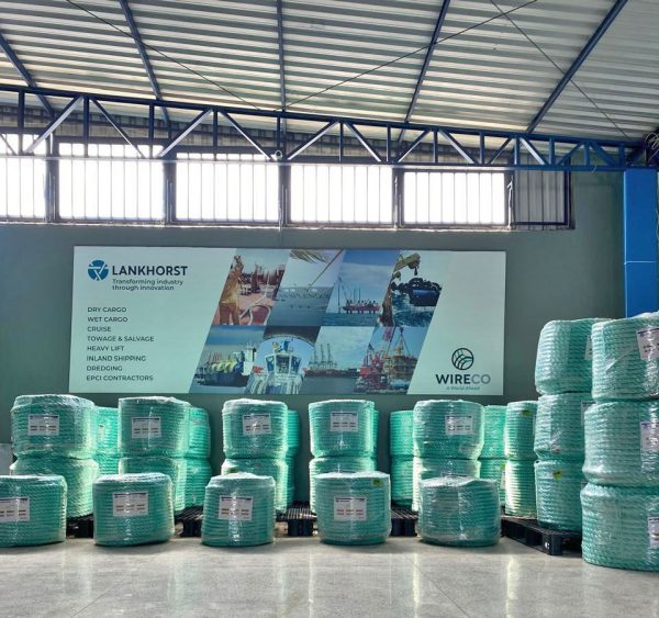 Cabos Sintético EUROSTEEL verde com 3 pernas Torcidas - Imagem 3